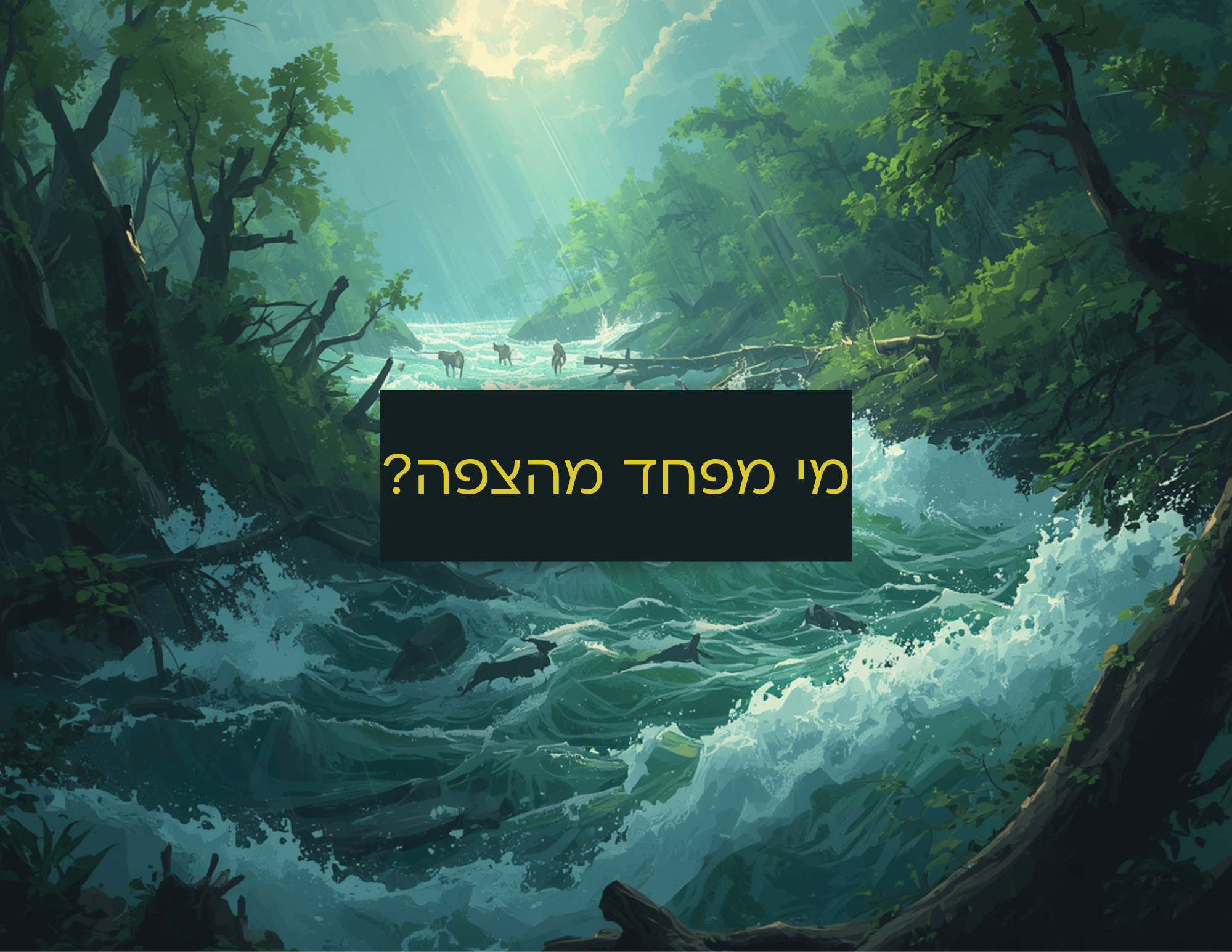 נהר מים בנהר מים